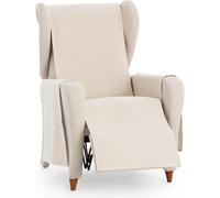 ECOMMERC3 | Funda Sofá Universal Ajustable Tamaño 1 Plaza Protección Parcial para Sofá - Funda Sofá Color Lino Fácil Colocación con Gomas Elásticas