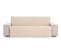 ECOMMERC3 | Funda Sofá Universal Ajustable Tamaño 4 Plazas Protección Parcial para Sofá - Funda Sofá Color Ocre Fácil Colocación con Gomas Elásticas