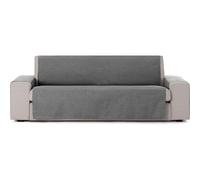 ECOMMERC3 | Funda Sofá Universal y Versátil 4 Plazas - Funda Silla Color Antracita Protector Fácil de Colocar para Respaldo, Asiento y Brazos