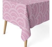 ECOMMERC3 | Mantel Antimanchas para Mesa Rectangular Tamaño 100x140 cm - Mantel Antimanchas Tacto Extrasuave e Impermeable Color Lila