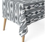 ECOMMERC3 | Mantel Antimanchas para Mesa Rectangular Tamaño 100x140 cm - Mantel Antimanchas Tacto Extrasuave e Impermeable Color Negro