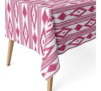 ECOMMERC3 | Mantel Antimanchas para Mesa Rectangular Tamaño 240x140 cm - Mantel Antimanchas Tacto Extrasuave e Impermeable Color Rosa