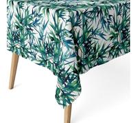 ECOMMERC3 | Mantel Antimanchas para Mesa Rectangular Tamaño 300x140 cm - Mantel Antimanchas Tacto Extrasuave e Impermeable Color Azul