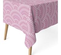 ECOMMERC3 | Mantel Antimanchas para Mesa Redonda Tamaño 140 Redondo - Mantel Antimanchas Tacto Extrasuave e Impermeable Color Lila