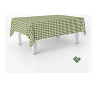 ECOMMERC3 | Mantel Antimanchas Vichy para Mesa Rectangular Tamaño 200x140 cm - Mantel Vichy Tacto Extrasuave e Impermeable Color Pistacho