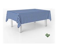 ECOMMERC3 | Mantel Antimanchas Vichy para Mesa Rectangular Tamaño 220x140 cm - Mantel Vichy Tacto Extrasuave e Impermeable Color Royal