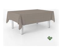 ECOMMERC3 | Mantel Antimanchas Vichy para Mesa Rectangular Tamaño 300x140 cm - Mantel Vichy Tacto Extrasuave e Impermeable Color Marrón
