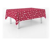 ECOMMERC3 | Mantel de Navidad Hule Mesa Rectangular Tamaño 100x140 cm Estilo, Durabilidad y Fácil Limpieza para tu Mesa - Mantel Hule Antimanchas e Impermeable