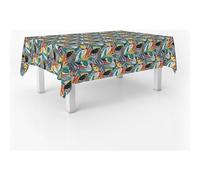 ECOMMERC3 Mantel Hule Antimanchas Mesa Rectangular 240x140 cm Navia Azul