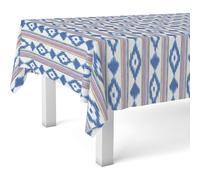 ECOMMERC3 | Mantel Hule Mesa Rectangular Tamaño 140x140 cm - Estilo, Durabilidad y Fácil Limpieza para tu Mesa - Mantel Hule Antimanchas e Impermeable - Mallorquí Multicolor