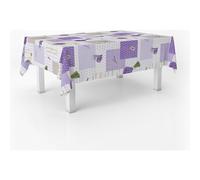 ECOMMERC3 | Mantel Hule Mesa Rectangular Tamaño 200x140 cm - Estilo, Durabilidad y Fácil Limpieza para tu Mesa - Mantel Hule Antimanchas e Impermeable - Provence