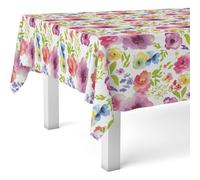 ECOMMERC3 | Mantel Hule Mesa Rectangular Tamaño 240x140 cm - Estilo, Durabilidad y Fácil Limpieza para tu Mesa - Mantel Hule Antimanchas e Impermeable - Vienne Multicolor