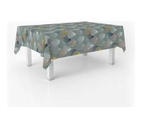 ECOMMERC3 | Mantel Hule Mesa Rectangular Tamaño 260x140 cm - Estilo, Durabilidad y Fácil Limpieza para tu Mesa - Mantel Hule Antimanchas e Impermeable - DUERO Azul