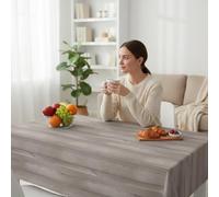 ECOMMERC3 | Mantel Hule Mesa Rectangular Tamaño 260x140 cm Estilo, Durabilidad y Fácil Limpieza para tu Mesa - Mantel Hule Antimanchas e Impermeable