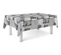 ECOMMERC3 | Mantel Hule Mesa Rectangular Tamaño 260x140 cm - Estilo, Durabilidad y Fácil Limpieza para tu Mesa - Mantel Hule Antimanchas e Impermeable - Zen Piedras