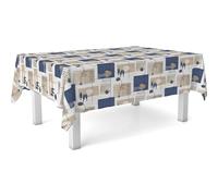 ECOMMERC3 | Mantel Hule Mesa Rectangular Tamaño 300x140 cm Estilo, Durabilidad y Fácil Limpieza para tu Mesa - Mantel Hule Antimanchas e Impermeable