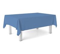 ECOMMERC3 | Mantel Hule Tamaño 220x140 Repelente Manchas - Mantel Hule Color Azul 100% Made in Spain NO traspasan Líquidos
