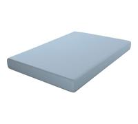 ECOMMERC3 | Sábana Bajera Extrasuave y Confortable Cama 120 - Sábana Bajera Color Azul Celeste Fabricada 100% en España, Ajustable, Fácil de Lavar y Resistente