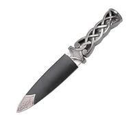 ECOMMUR Daga Ornamentación Tole 10 (23 cm) | Fantasía Ornamental, de coleccionista con Vaina. Colección de artículos Antiguos