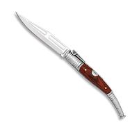 ECOMMUR Navaja SERRANA CARRACA mod madera // Acero inoxidable 8.5cm