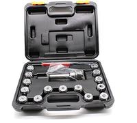 Economía Industria Ciencia Juego de pinzas Er32 de precisión de 15 piezas, 3-20 mm, juego de pinzas de resorte en caja