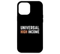 Economía Universal de Altos Ingresos Libertad Financiera AI Futuro Carcasa para iPhone 12 Pro MAX