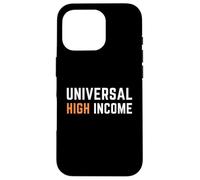 Economía Universal de Altos Ingresos Libertad Financiera AI Futuro Carcasa para iPhone 16 Pro