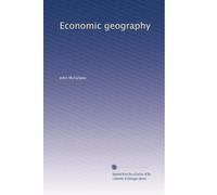 Economic geography: Volume 1
