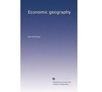 Economic geography: Volume 3