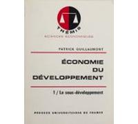Économie Du Développement (1) (ebook)