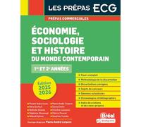 Economie, sociologie et histoire du monde contemporain