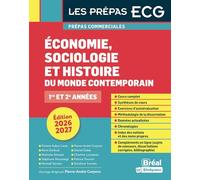 Économie, sociologie, histoire du monde contemporain: 1re et 2e années
