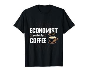 Economista Alimentado por la economía del café Ropa Divertida Camiseta