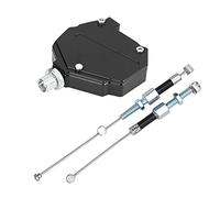 Economizador de embrague Aleación de aluminio Herramienta auxiliar de freno de modificación universal para motocicletas y vehículos todo terreno Alta resistencia a la corrosión (Negra)