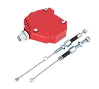 Economizador de embrague Aleación de aluminio Herramienta auxiliar de freno de modificación universal para motocicletas y vehículos todo terreno Alta resistencia a la corrosión (Roja)