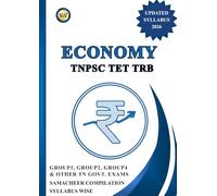 ECONOMY: TNPC TET TRB | EM | SYLLABUS WISE (TNPSC SUBJECT BOOKS SYLLABUS WISE TAMIL ELEGIBILITY & GS (ENGLISH MEDIUM))