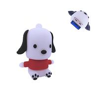 EcooDisk Memoria flash USB 3.0 de 64 GB, diseño de dibujos animados, cachorro, perro de alta velocidad, almacenamiento de datos
