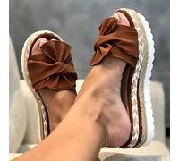 Ecoodisk Mujeres Sandalias 2020 Nuevas Sandalias de Plataforma con cuñas Zapatos para Mujeres Sandalias de Verano Tisos Dulces Chaussure Femme Flip Flop