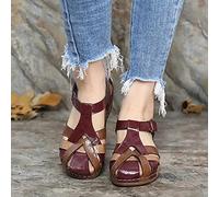 Ecoodisk Sandalias de las mujeres de la moda Waterproo Sli en Ronda Zapatillas femeninas Casual Cómodo al aire libre Moda Sunmmer Plus Tamaño Zapatos de las mujeres