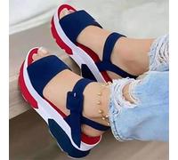 Ecoodisk Sandalias de Mujeres 2022 Tacones Nuevos Plataforma Mujer Zapatos Sandalias de Verano Sandalias de Playa sin Deslizamiento Tamaño Grande 35~43