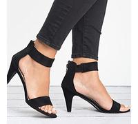 Ecoodisk Sandalias de Mujeres Zapatos de Verano Abiertos con los Tope con Tacones de Altura de 5 cm Sandalias Femeninas de Talla Grande 43 Zapatos de tacón Delgado