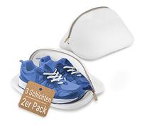 ecooe 2Pcs Bolsa Zapatos Lavadora, Bolsa para Lavadora para Zapatillas con cremallera, Saco Lavadora para Lavar para Organizador y Viajes