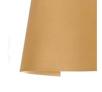 Ecopiel para scrapbooking, encuadernación y cartonaje. 35 x 50 cm. Polipiel. Piel sintética. (metalizada - Oro)