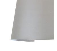 Ecopiel para scrapbooking, encuadernación y cartonaje. 35 x 50 cm. Polipiel. Piel sintética. (metalizada - Plata)