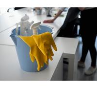 Ecoplast | Cubo de 10 litros con Mango ergonómico y Pico, Colores Surtidos Lavanda, Blanco/Pardo, ø 27,7