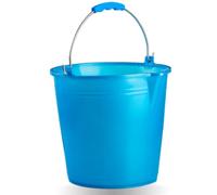 Ecoplast Cubo de 7 litros con Mango ergonómico y Pico, Pardo, 32 l