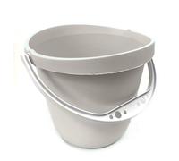 Ecoplast Cubo de 9 litros con Mango Robusto, Lavanda/Rosa/Verde, 17 l