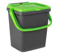 Ecoplast Cubo de basura para recogida selectiva 35, cubo de basura de plástico reciclado, 0,7 l
