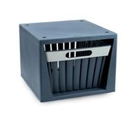 Ecoplast Cubo modular Doga, cesta portaobjetos de plástico reciclado, verde, 20 l