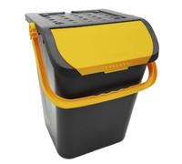 Ecoplast EC35 Cubo Ecologic, Amarillo, 38 x 36.5 x 45 cm